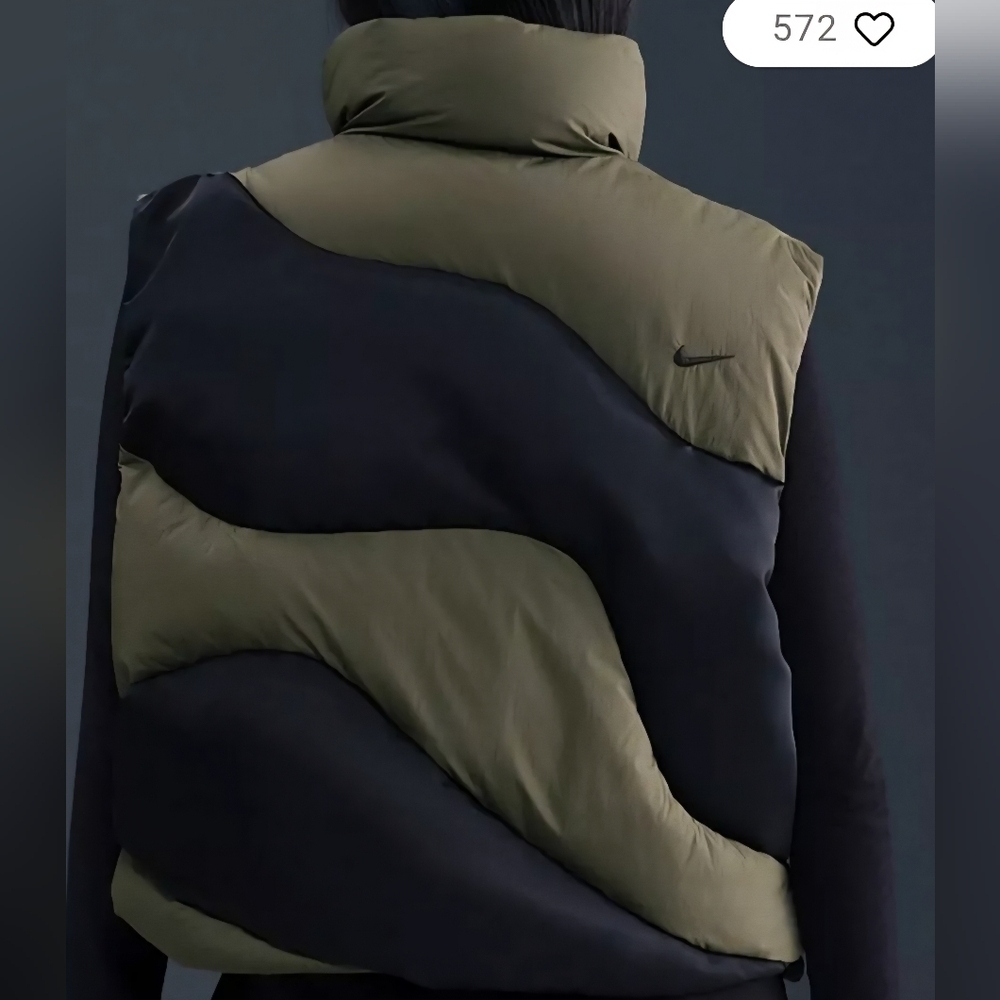 Nike Sportswear Swoosh Series Oversized Down Vest, Size XS, S & XL, $225.00 USD - Picture 2 of 14